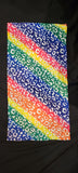Long Neck Rainbow Cheetah Print