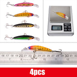 56pcs/lot Mixed Fishing Lure Kit