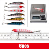 56pcs/lot Mixed Fishing Lure Kit