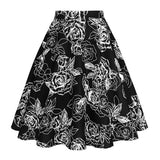 2019 New Arrival Summer A Line Vintage Floral Skirt