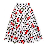 2019 New Arrival Summer A Line Vintage Floral Skirt