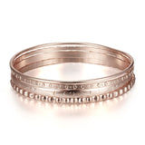 Ethnic Gold Color Bangles Bracelets 4pcs to 6pcs Set