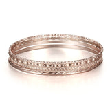 Ethnic Gold Color Bangles Bracelets 4pcs to 6pcs Set