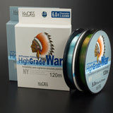 120m Speckle carp fluorocarbon Fishing Line Thread Line