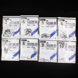 10pcs 50286 Sea Hook Pint Hook with Eyes
