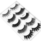 5 Pairs 3d Mink Hair Lashes