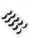 5 Pairs 3d Mink Hair Lashes
