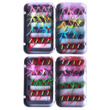 HENGJIA 32pcs Fly Fishing Lures Kit