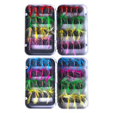 HENGJIA 32pcs Fly Fishing Lures Kit