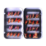 HENGJIA 32pcs Fly Fishing Lures Kit