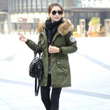 Cotton Padded Cashmere Coat Winter Jackets