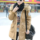Cotton Padded Cashmere Coat Winter Jackets