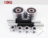 DMAR 10kg Electroplate Dumbbells Set