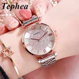 Diamond Women Watches 2019 Rose Gold