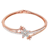 Luxury Famous Brand Jewelry Rose Gold Stainless Steel Bracelets