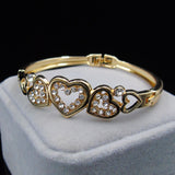 Luxury Famous Brand Jewelry Rose Gold Stainless Steel Bracelets