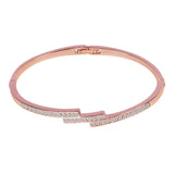 Luxury Famous Brand Jewelry Rose Gold Stainless Steel Bracelets