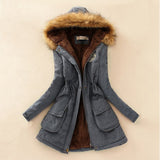 2020 Parka Women Jacket Women Winter Coat Women Warm Hooded Women Parka Female Jacket Long Coat Parkas 16 Colour