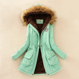2020 Parka Women Jacket Women Winter Coat Women Warm Hooded Women Parka Female Jacket Long Coat Parkas 16 Colour