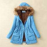 2020 Parka Women Jacket Women Winter Coat Women Warm Hooded Women Parka Female Jacket Long Coat Parkas 16 Colour