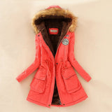 2020 Parka Women Jacket Women Winter Coat Women Warm Hooded Women Parka Female Jacket Long Coat Parkas 16 Colour