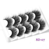 Long Mink Thick Lashes Soft 8d