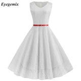 Retro 50s Summer Robe Big Swing Dress