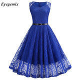 Retro 50s Summer Robe Big Swing Dress
