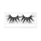 100% Mink Hair Eyelashes 3D Full Strips 25MM Long Fluffy Eyelash