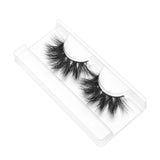 100% Mink Hair Eyelashes 3D Full Strips 25MM Long Fluffy Eyelash