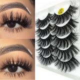 5 Pairs 3D/6D Faux Mink Eyelashes