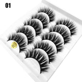5 Pairs 3D/6D Faux Mink Eyelashes