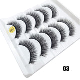 5 Pairs 3D/6D Faux Mink Eyelashes