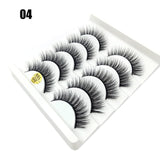 5 Pairs 3D/6D Faux Mink Eyelashes