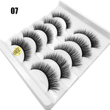 5 Pairs 3D/6D Faux Mink Eyelashes