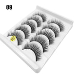 5 Pairs 3D/6D Faux Mink Eyelashes