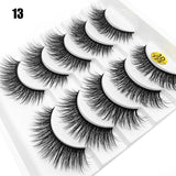 5 Pairs 3D/6D Faux Mink Eyelashes