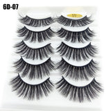 5 Pairs 3D/6D Faux Mink Eyelashes