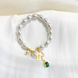 Wintege Trendy luxury Crystal Pendant Bracelet for Woman