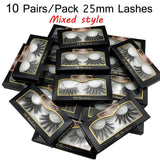 Thick Strip 6D Mink Lashes  Lashes 20/30/50/100 pairs