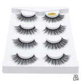 SEXYSHEEP 4/8 pairs 3D Mink Lashes Dramatic Volume
