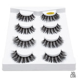 SEXYSHEEP 4/8 pairs 3D Mink Lashes Dramatic Volume