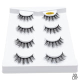 SEXYSHEEP 4/8 pairs 3D Mink Lashes Dramatic Volume