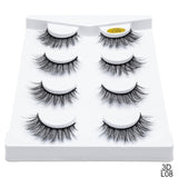 SEXYSHEEP 4/8 pairs 3D Mink Lashes Dramatic Volume