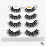 SEXYSHEEP 4/8 pairs 3D Mink Lashes Dramatic Volume
