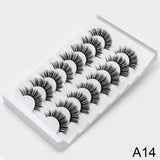 SEXYSHEEP 4/8 pairs 3D Mink Lashes Dramatic Volume