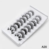 SEXYSHEEP 4/8 pairs 3D Mink Lashes Dramatic Volume