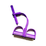 Fitness Gum 4 Resistant Band Tube Sit-up Workout