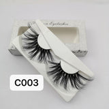100% Mink 30 mm Makeup 3D Mink Lashes Extension Eyelash Beauty