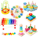 HOT SALE Baby Toys Colorful Wooden Blocks Toys